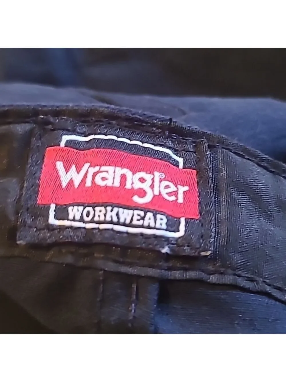 Wrangler workwear, men's black jeans sz. 34